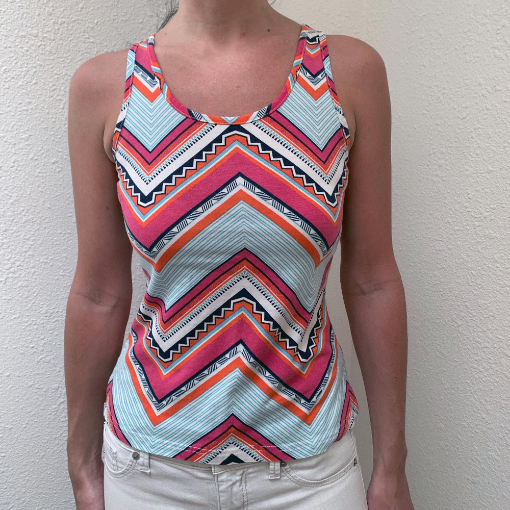 VENUS Colorful Print Tank Top.  Size XS